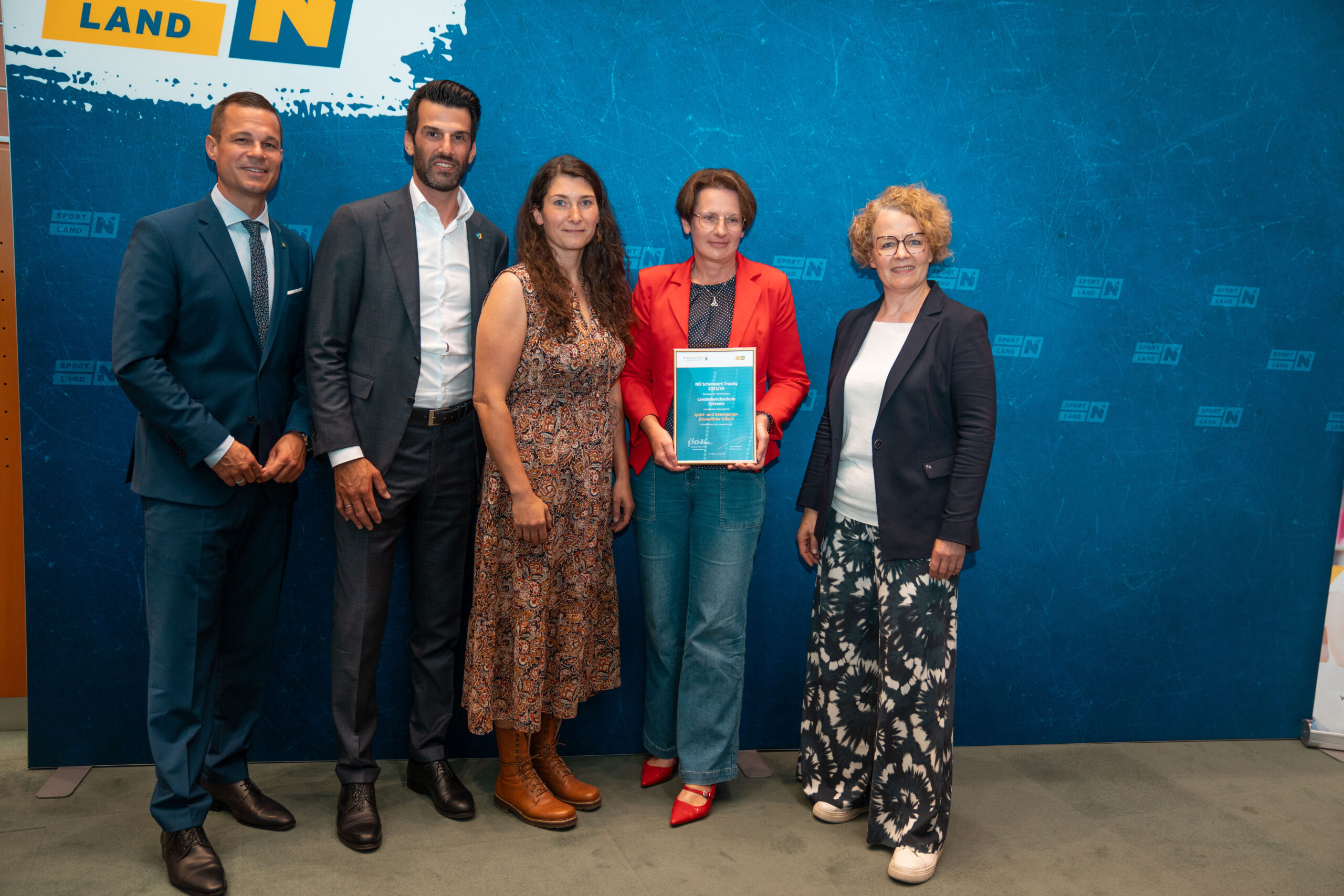 Goldenes Gütesiegel für sportliches Engagement