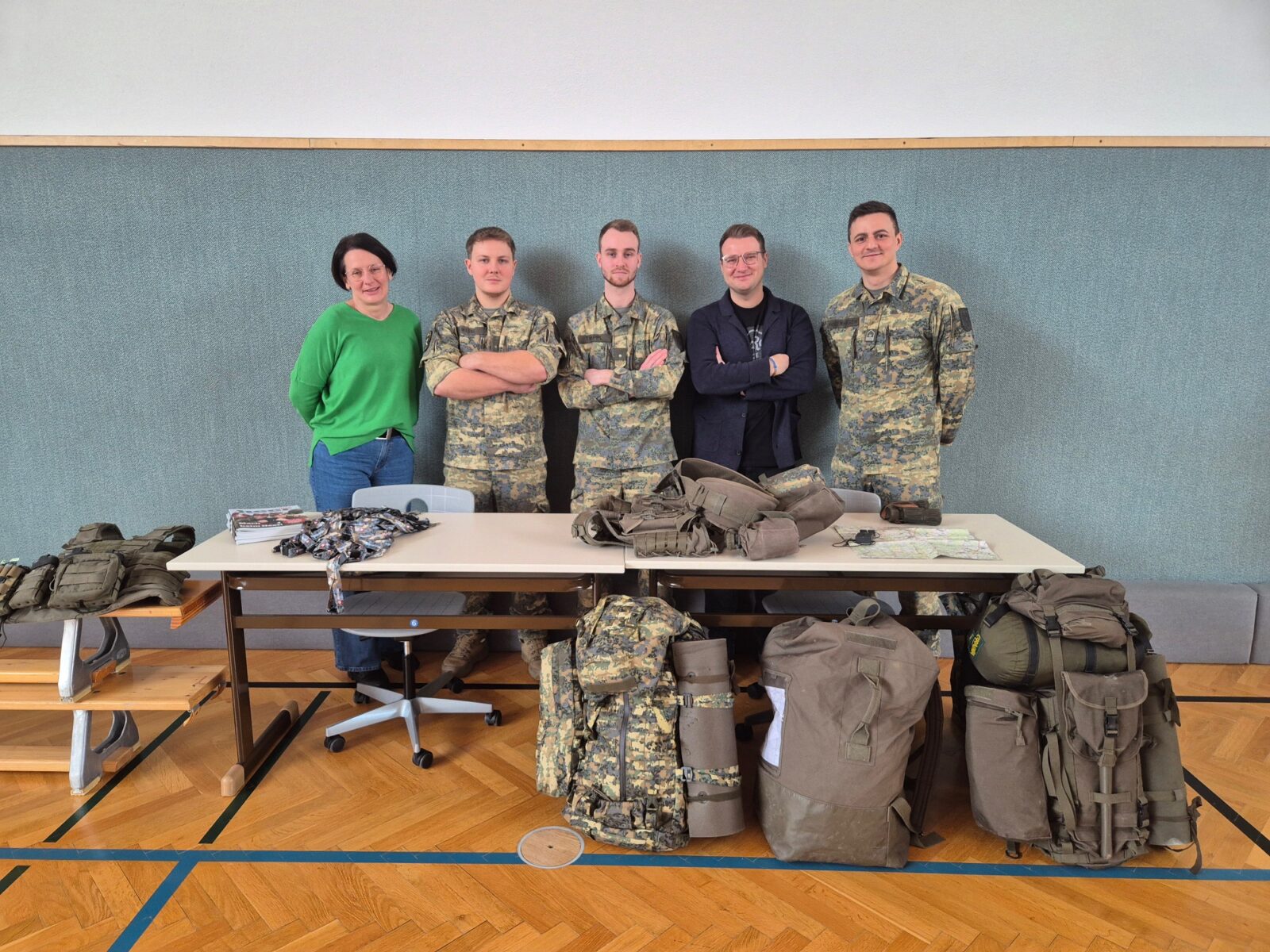 Besuch des Bundesheeres an der LBS Schrems